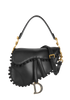 Pom Pom Saddle Bag, front view